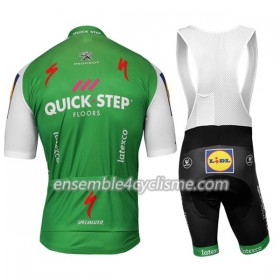 Tenue Maillot + Cuissard à Bretelles 2017 Quick-Step Floors N002